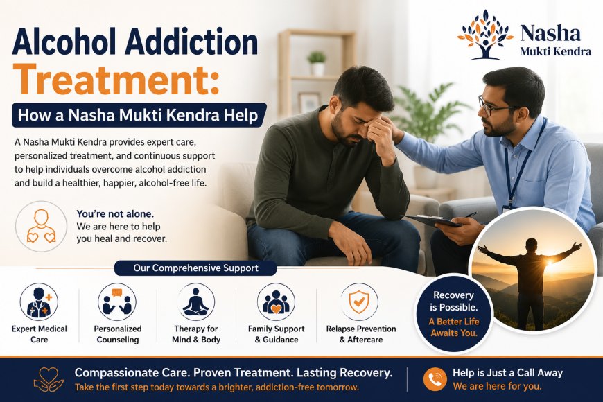 Alcohol Addiction Treatment: How a Nasha Mukti Kendra Helps You Reclaim Control