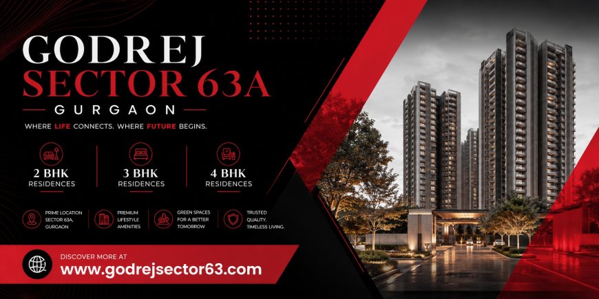 Godrej Sector 63A Gurgaon | Your Gateway to Elegant Urban Residences