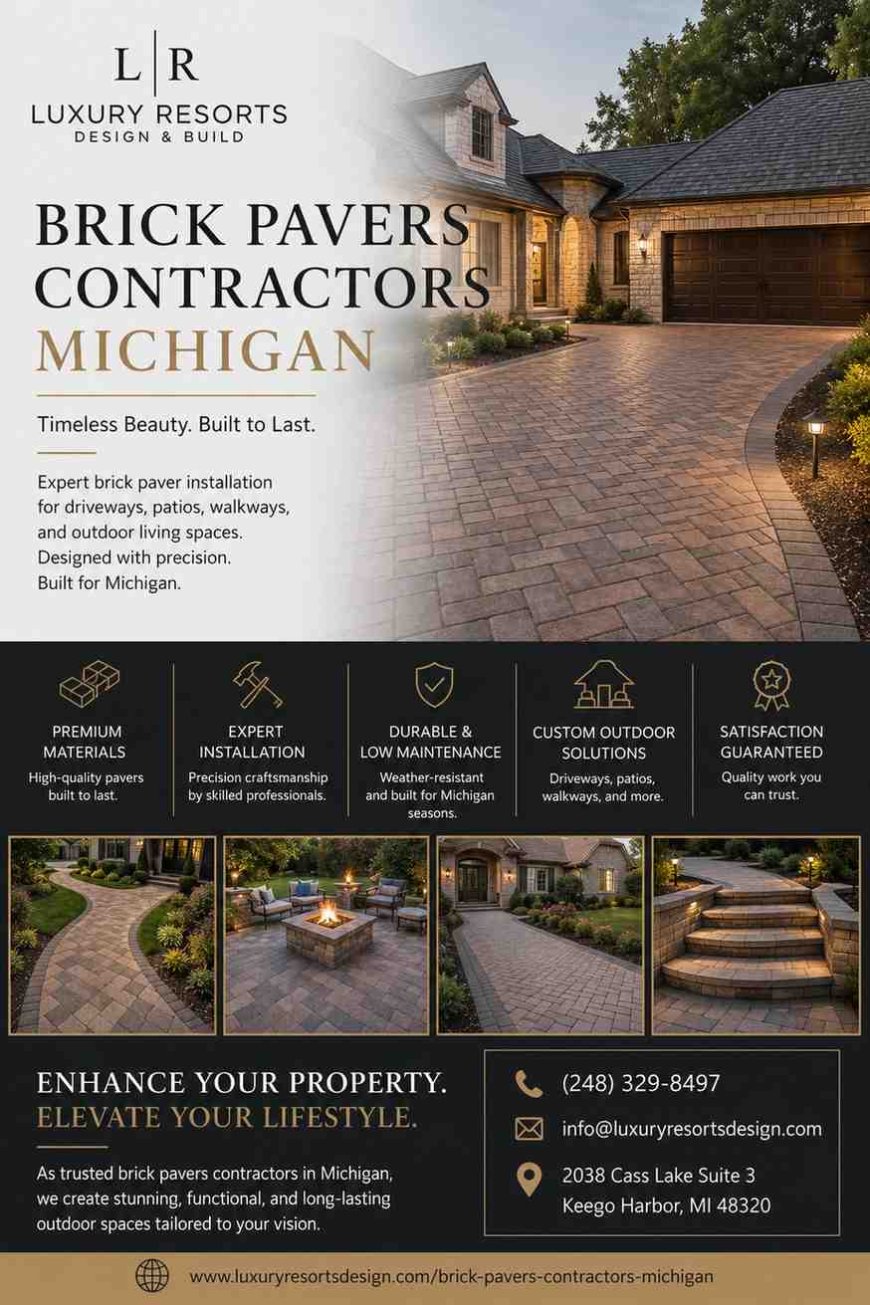 From Cracked to Flawless: Brick Paver Repair Tips for Michigan Homes