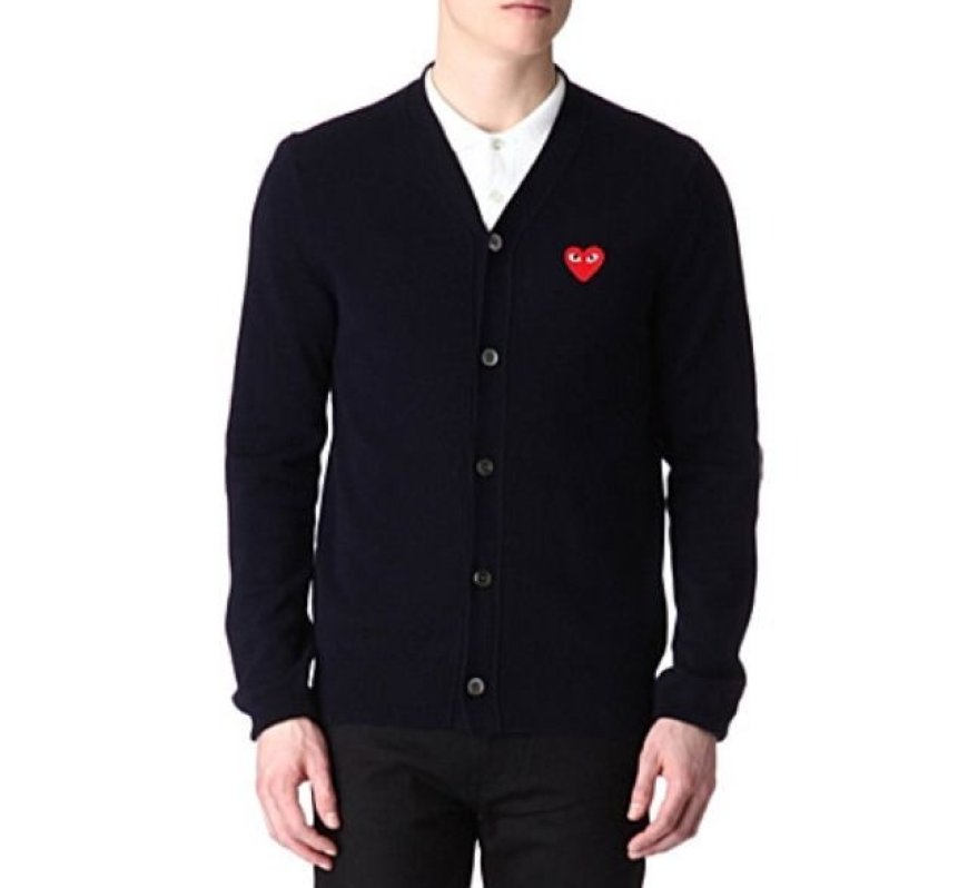 Why Comme des Garcons Cardigans Feel Nicely Balanced
