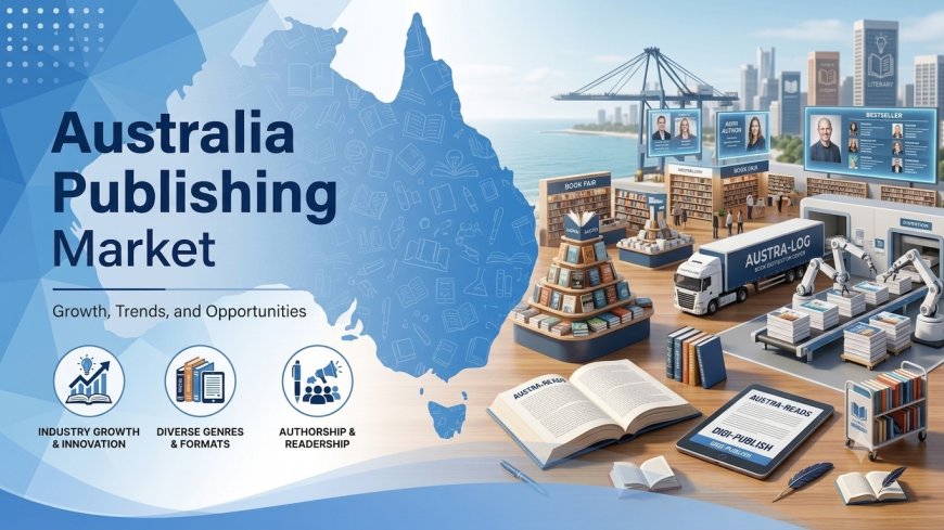 Australia Publishing Market Projected to Reach USD 8.0 Billion by 2034