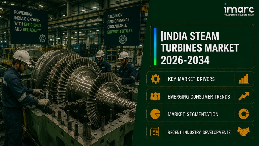 India Steam Turbines Market 2026: Growth Trajectory, Trends Opportunities & Forecasts by 2034