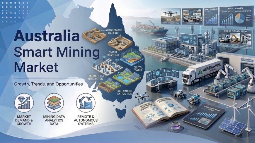 Australia Smart Mining Market 2026 | Worth USD 1,322.61 Million by 2034