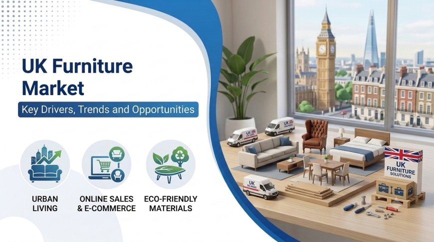 UK Furniture Market Outlook 2034: Rising Demand for Premium and Customized Furniture