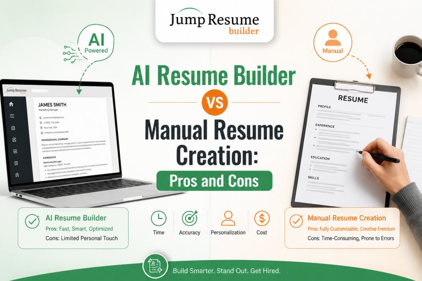 AI Resume Builder vs Manual Resume Creation: Pros and Cons