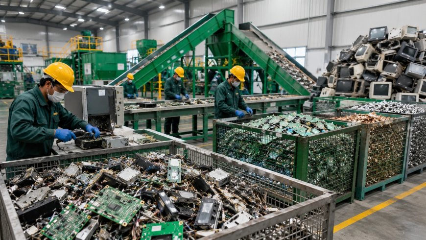 E-Waste Recycling Plant Setup Cost 2026: DPR, Investment Guide for New Businesses