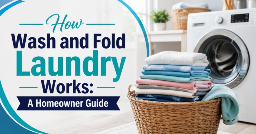 How Wash and Fold Laundry Works: A Homeowner Guide