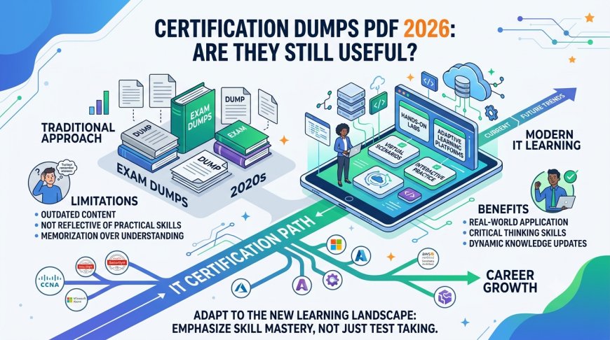 Certification Dumps PDF 2026: Are They Still Useful for IT Certification Exams?