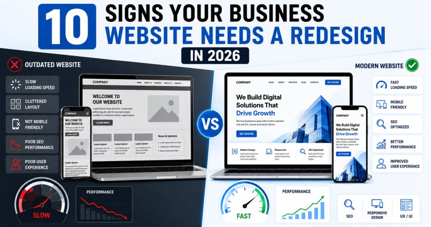 10 Signs Your Business Website Needs a Redesign in 2026