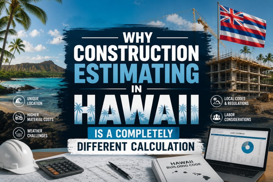 Why Construction Estimating in Hawaii Is a Completely Different Calculation