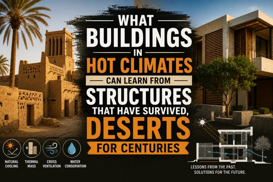 What Buildings in Hot Climates Can Learn From Structures That Have Survived Deserts for Centuries