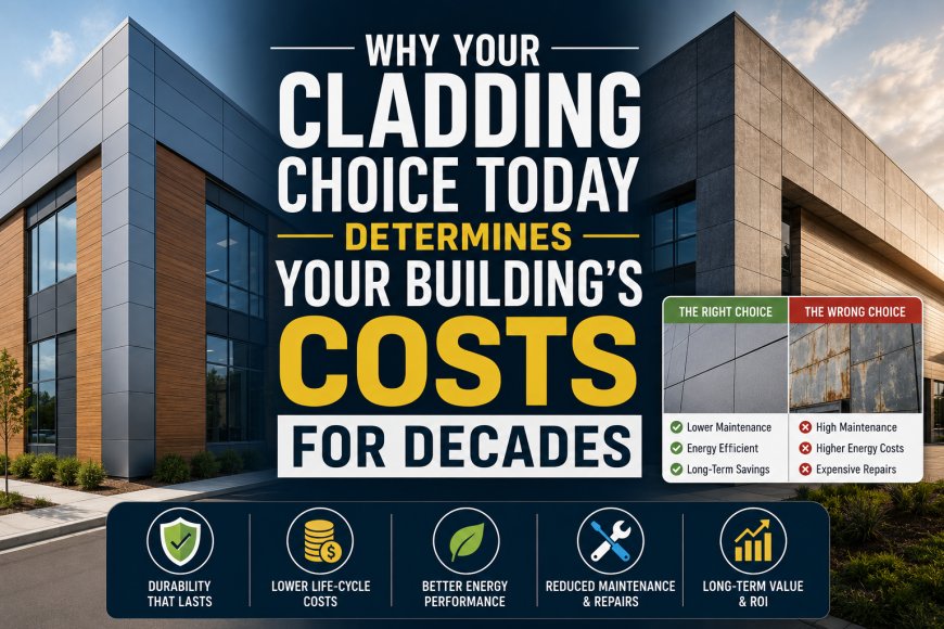 Why Your Cladding Choice Today Determines Your Building's Costs for Decades