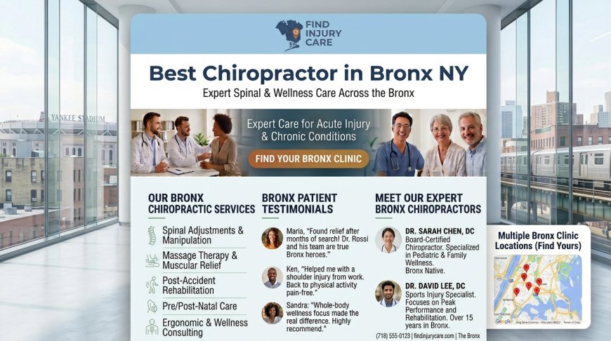 Chiropractor in Bronx NY for Back and Neck Pain