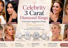 Celebrity-Inspired 3 Carat Diamond Rings: Iconic Styles, Shapes & Luxury Looks