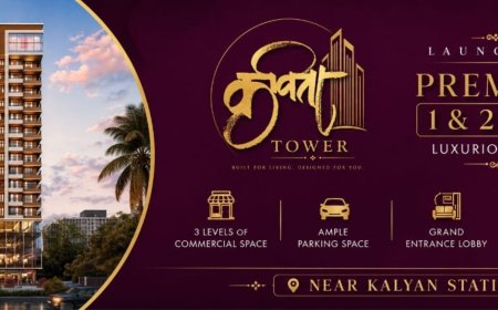 Kavita Tower Kalyan | Premium 2 BHK Flats in Kalyan West
