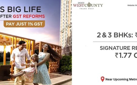 Dosti West County Thane West | 2 & 3 BHK Township in Balkum