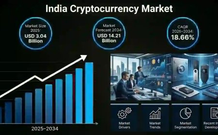 India Cryptocurrency Market Size, Share, Key Trends and Outlook Report 2026-2034