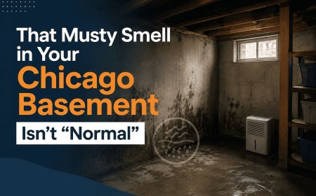 That Musty Smell in Your Chicago Basement Isn't "Normal"