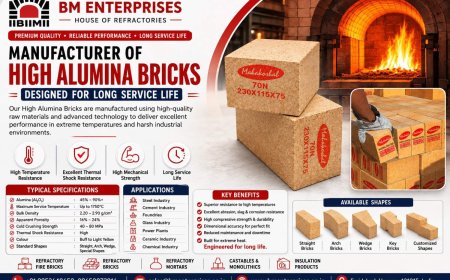 Manufacturer of High Alumina Bricks Designed for Long Service Life