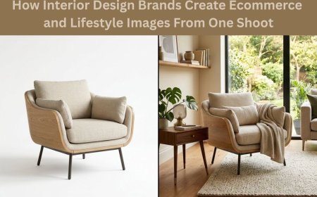 How Interior Design Brands Use One Photo Editing Workflow for Ecommerce and Editorial Images