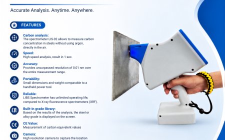 Portable LIBS Spectrometer LIS-02, Carbon detection spectrometer