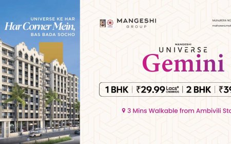 Mangeshi Gemini | 1 & 2 BHK Flats in Ambivli