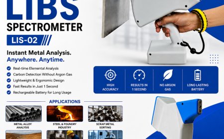 Portable LIBS Spectrometer LIS-02, Carbon detection spectrometer