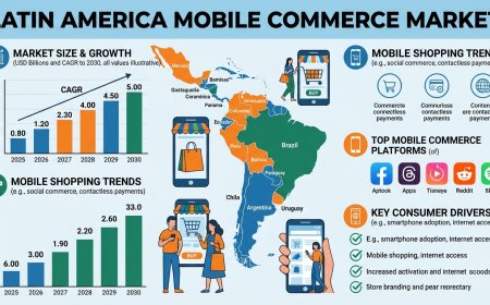 Latin America Mobile Commerce Market Projected to Reach USD 971.1 Billion by 2034
