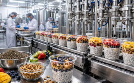 Chia Seed Pudding Cups Manufacturing Plant Setup Report 2026: Cost Structure, Machinery Requirements, and Raw Materials