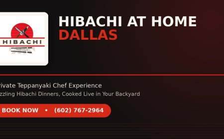 Hibachi at Home Dallas: Bring the Teppanyaki Experience to Your Backyard