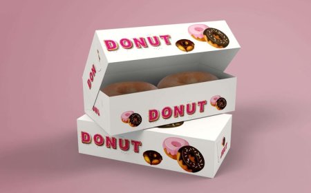 Custom Donut Boxes for Stylish Bakery Packaging