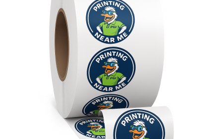 Custom Rectangle Roll Labels for Clear Branding Uses