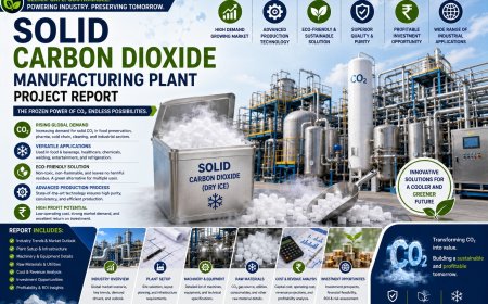 Solid Carbon Dioxide (Dry Ice) Manufacturing Plant Setup Report 2026: Project Planning, Cost Structure, and ROI Insights