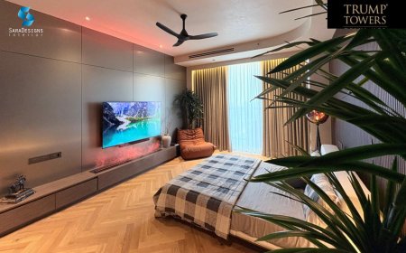 Luxury Home Interiors by Sara Designs in Trump Tower Gurgaon, Sector 65