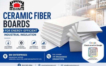 Ceramic Fiber Boards for Energy-Efficient Industrial Insulation