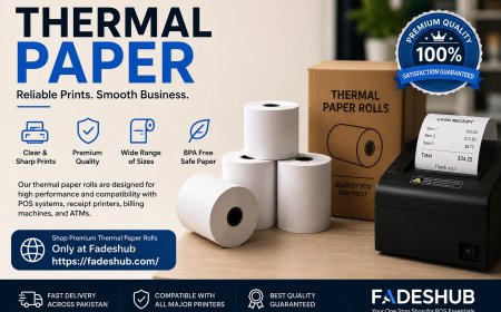 Thermal Paper Rolls for Reliable Receipts and Smarter Business Printing
