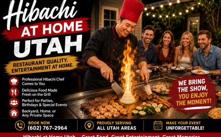 Hibachi at Home Utah: Bring a Japanese Steakhouse Experience to Your Backyard