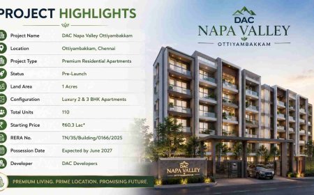 Best Places to Buy a 2 BHK Apartment in Chennai