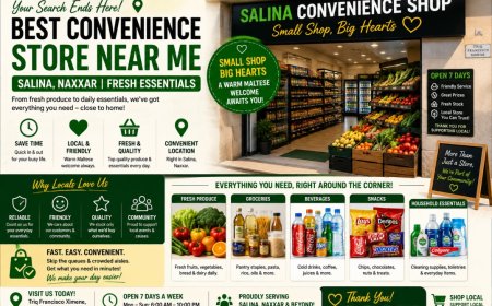 Best Convenience Store Near Me | Salina, Naxxar | Fresh Essentials