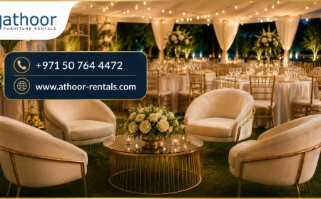 Best Furniture Rental UAE Services for Events and Special Occasions