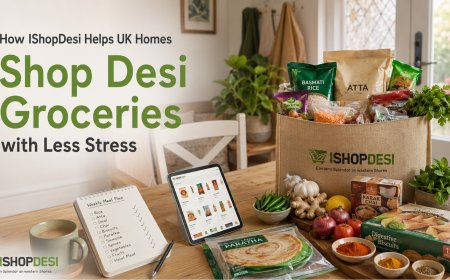 How IShopDesi Helps UK Homes Shop Desi Groceries with Less Stress