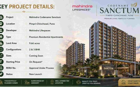 Mahindra Codename Sanctum: A New Residential Destination in Pimpri-Chinchwad