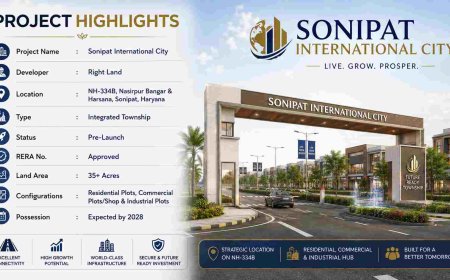 Residential, Commercial & Industrial Plots in Sonipat International City