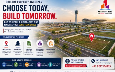 Dholera Residential Plots - A Practical Guide to Evaluating Location and Planning