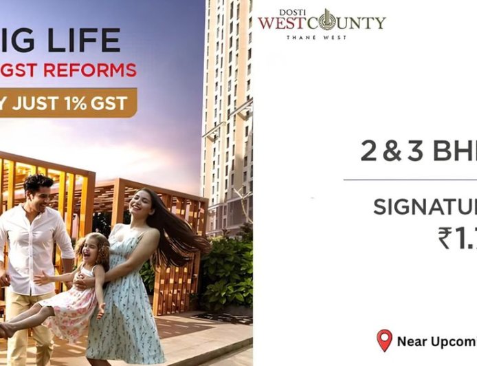 Dosti West County Thane West | 2 & 3 BHK Township in Balkum