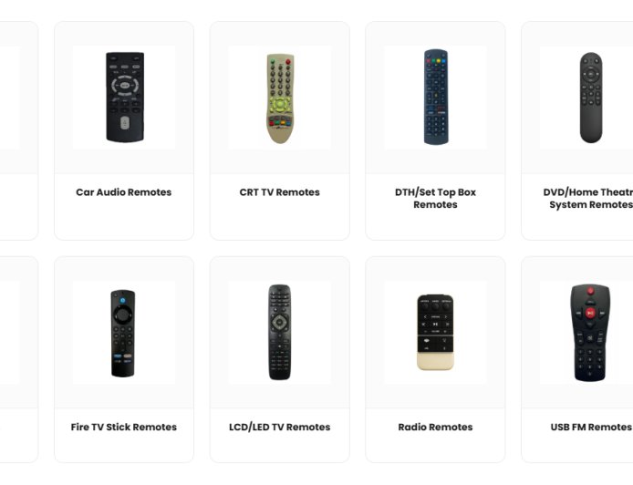 Buy Remotes Online from Upix Inc. – Reliable Replacement Remotes for Every Electronic Device