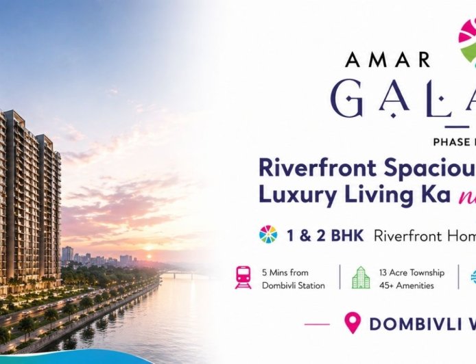 Amar Galaxy Location | Well-Connected Homes in Dombivli West