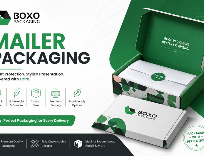 Custom Mailer Boxes at Boxo Packaging