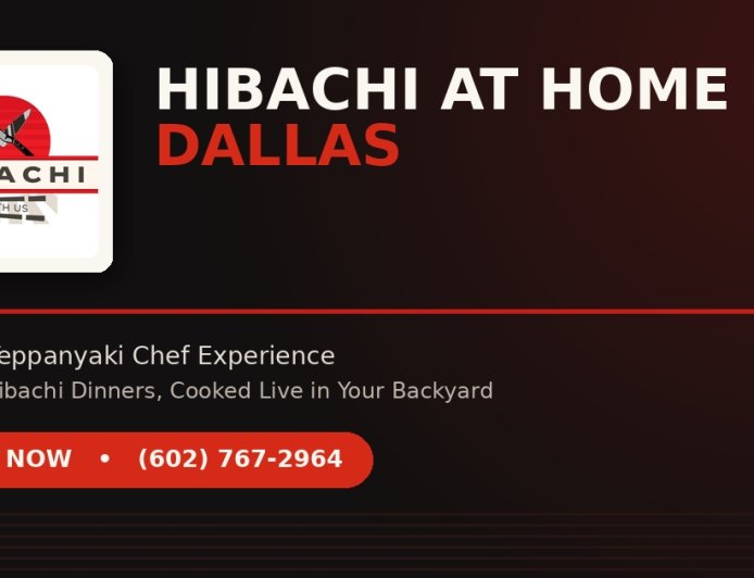 Hibachi at Home Dallas: Bring the Teppanyaki Experience to Your Backyard