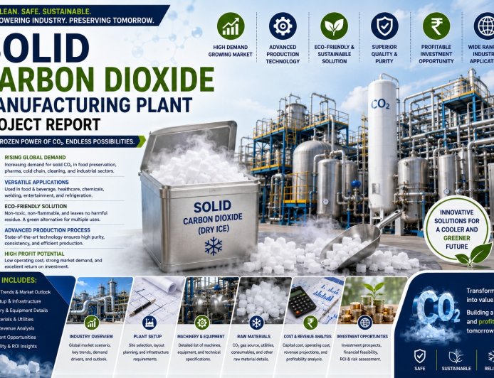 Solid Carbon Dioxide (Dry Ice) Manufacturing Plant Setup Report 2026: Project Planning, Cost Structure, and ROI Insights